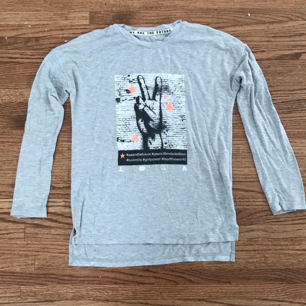 We Are The Future Instagram post girls tee